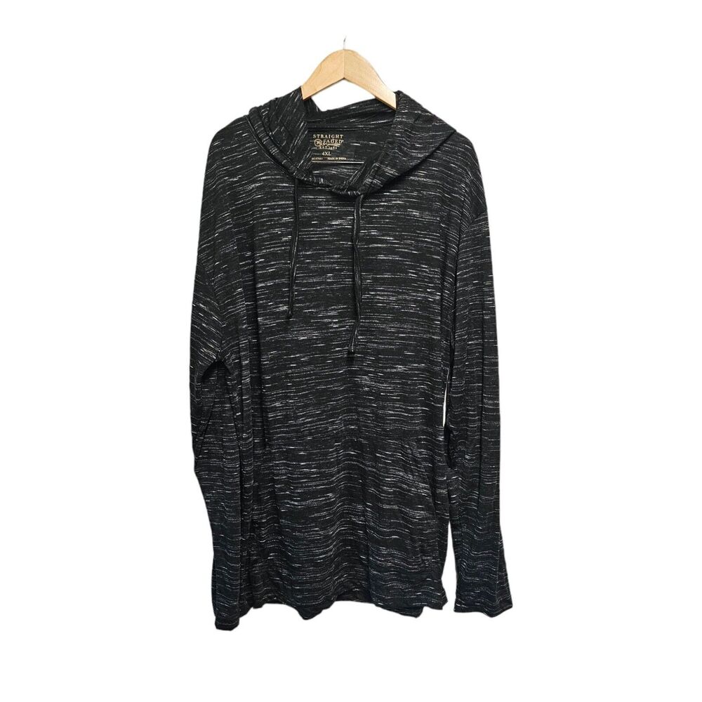 STRAIGHT FADED Hoodie Light Weight‎ Long Sleeve T-Shirt Hoodie 4XL